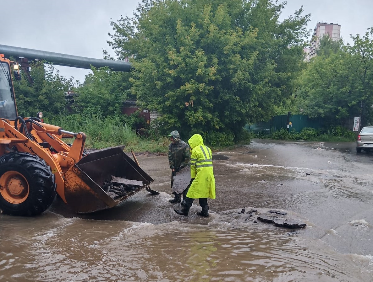 Ливни в Нижнем Новгороде: все, что известно к этому часу