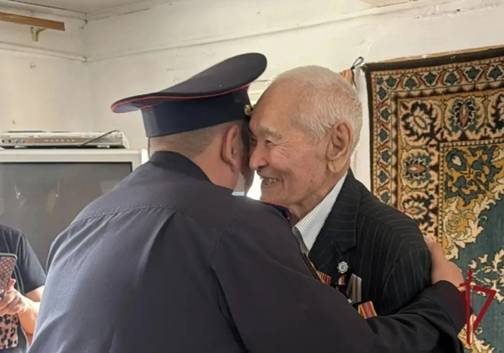 В Забайкалье сотрудники Росгвардии провели более десятка патриотических мероприятий ко Дню Победы