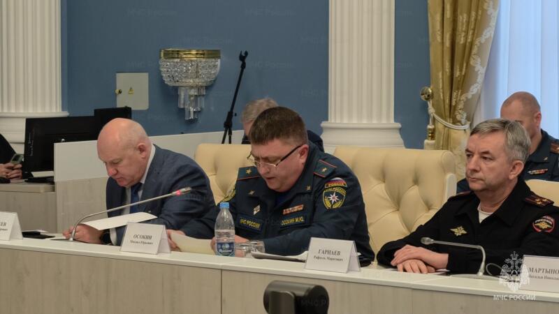 В Ульяновской области обсудили результаты деятельности единой системы предупреждения и ликвидации ЧС за 2025 год