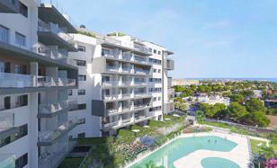 Четырехкомнатные апартаменты с террасой и видом на море в новой резиденции с бассейнами и спа-центром, Кампоамор, Испания за 320 000 €