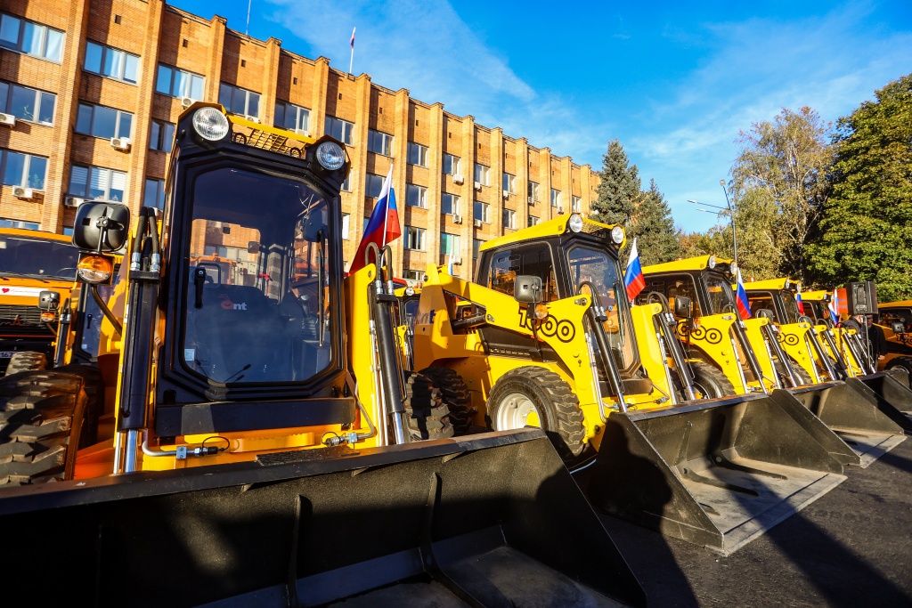 В Красногорске проверили технику для предстоящего зимнего сезона