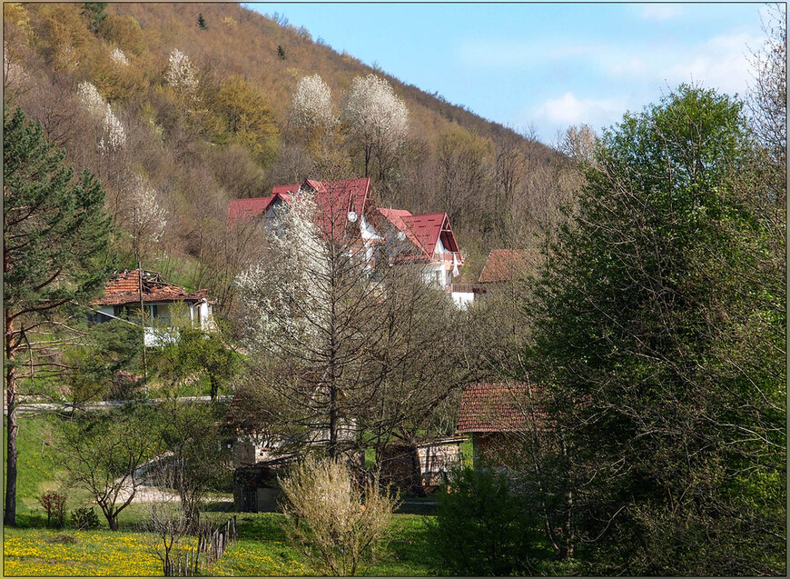 Весенняя Сербия. Фруктовые пейзажи и чудо в горах