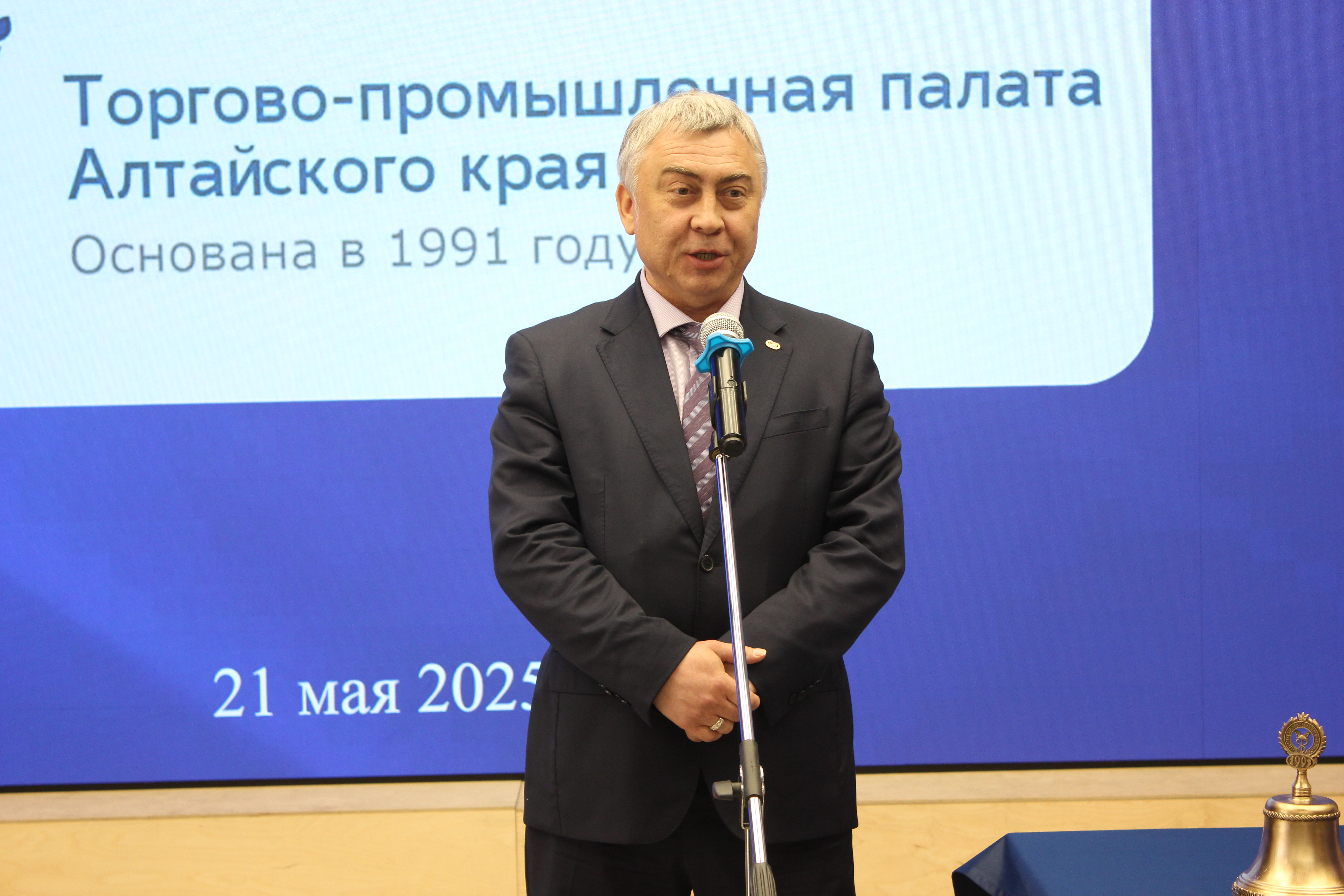 Юрий Бетеньков, член Совета ТПП Алтайского края, председатель Комитета ТПП Алтайского края по транспорту и экспедированию