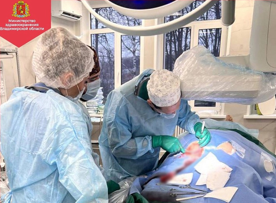 В Александровском региональном сосудистом центре пациенту впервые имплантировали двухкамерный электрокардиостимулятор 