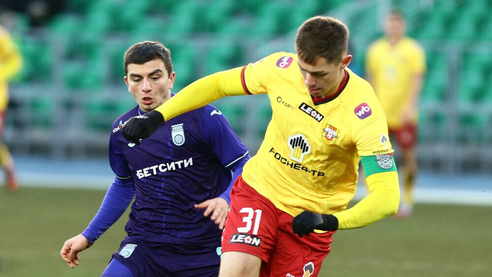 Гол Мирзова принес тульскому «Арсеналу» победу над «Уфой» в матче Первой лиги