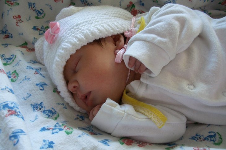 Новорожденный ребенок. Фото с сайта Flickr