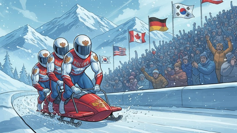 Снят запрет на гимн для нейтральных российских бобслеистов на международных турнирах