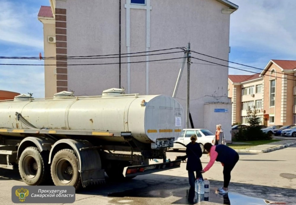 24 МКД в Подстепках Самарской области остались без воды из-за аварии