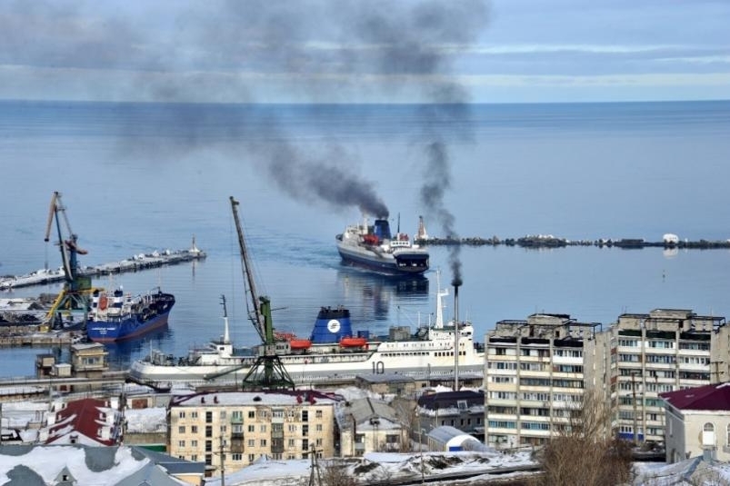 Паромная переправа "Ванино-Холмск" Юрий Гуршал, ИА SakhalinMedia