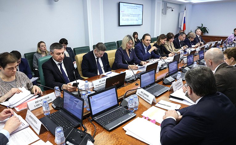 Заседание Комитета Совета Федерации по социальной политике