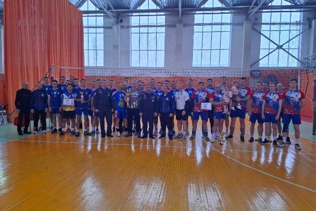 Сборная УФСИН по волейболу заняла второе место на соревнованиях в зачет комплексной спартакиады ОРО ОГО «ВФСО «Динамо» среди коллективов физической культуры органов безопасности и правопорядка Омской области