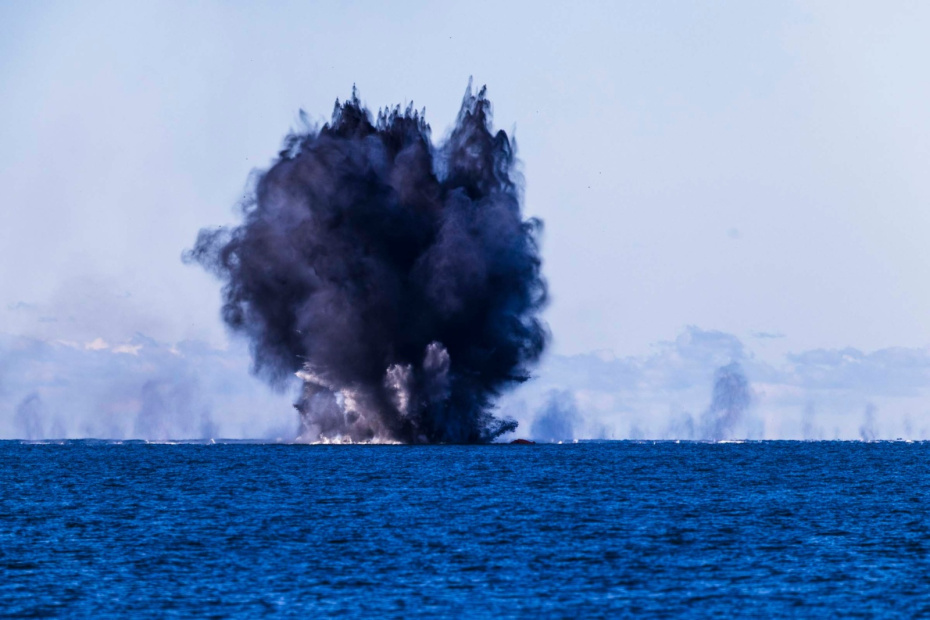 Военные учения «Удар Нептуна» в Балтийском море
