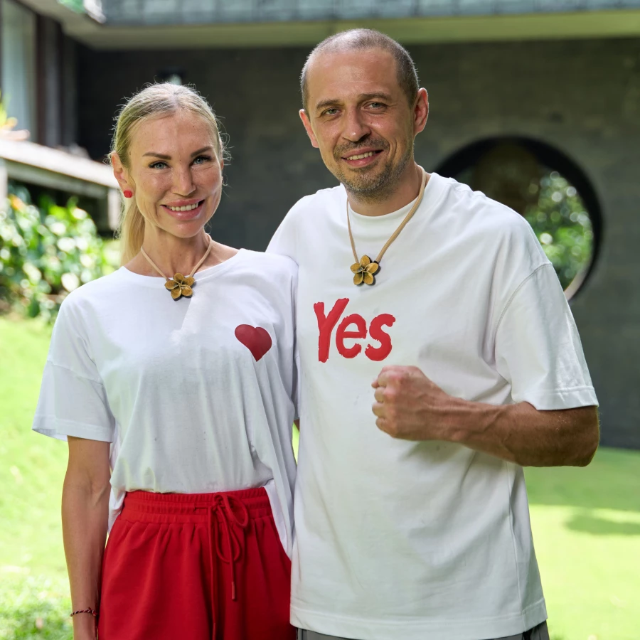 Рита мен Настя табиғатта