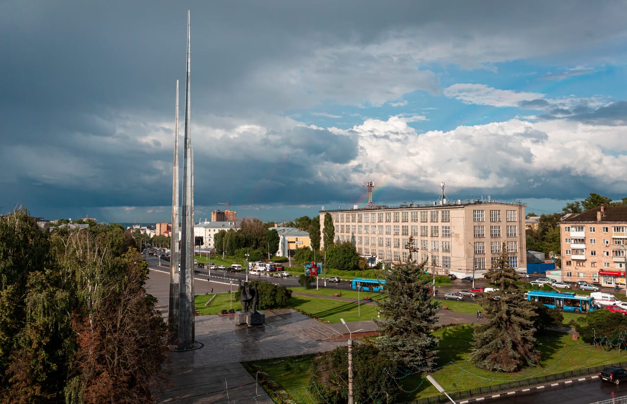 остановка площадь победы тула