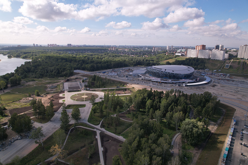 Парк арена новосибирск проект