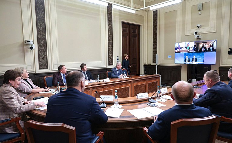 Совместное заседание групп по сотрудничеству Совета Федерации Федерального Собрания Российской Федерации и Национального совета Республики Намибии
