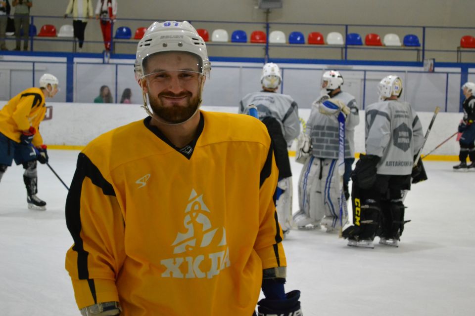 Хоккеисты «Динамо-Алтай» проходят первые тренировочные сборы перед новым сезоном