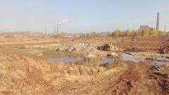 Глава Минприроды Чувашии инспектировал реконструкцию пруда-накопителя № 2 на полигоне ТКО в Новочебоксарске