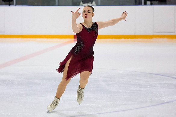 В Иванове завершились областные соревнования по фигурному катанию