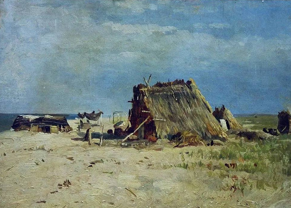 Руфин Судковский. Шалаш (фрагмент). XIX в.