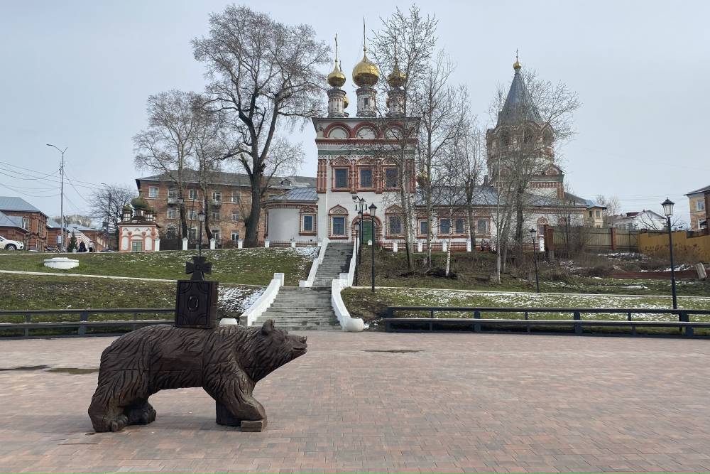 В Минприроды Пермского края прокомментировали появление медведя в центре Соликамска 