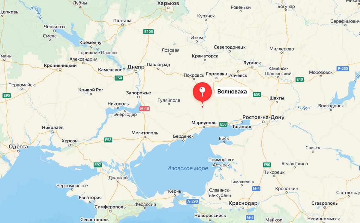 Карта мариуполь донецкая область