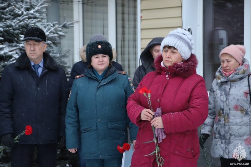 Отдали дань памяти товарищам, погибшим во время тушения ресторана «Лидо» в г.Уфе