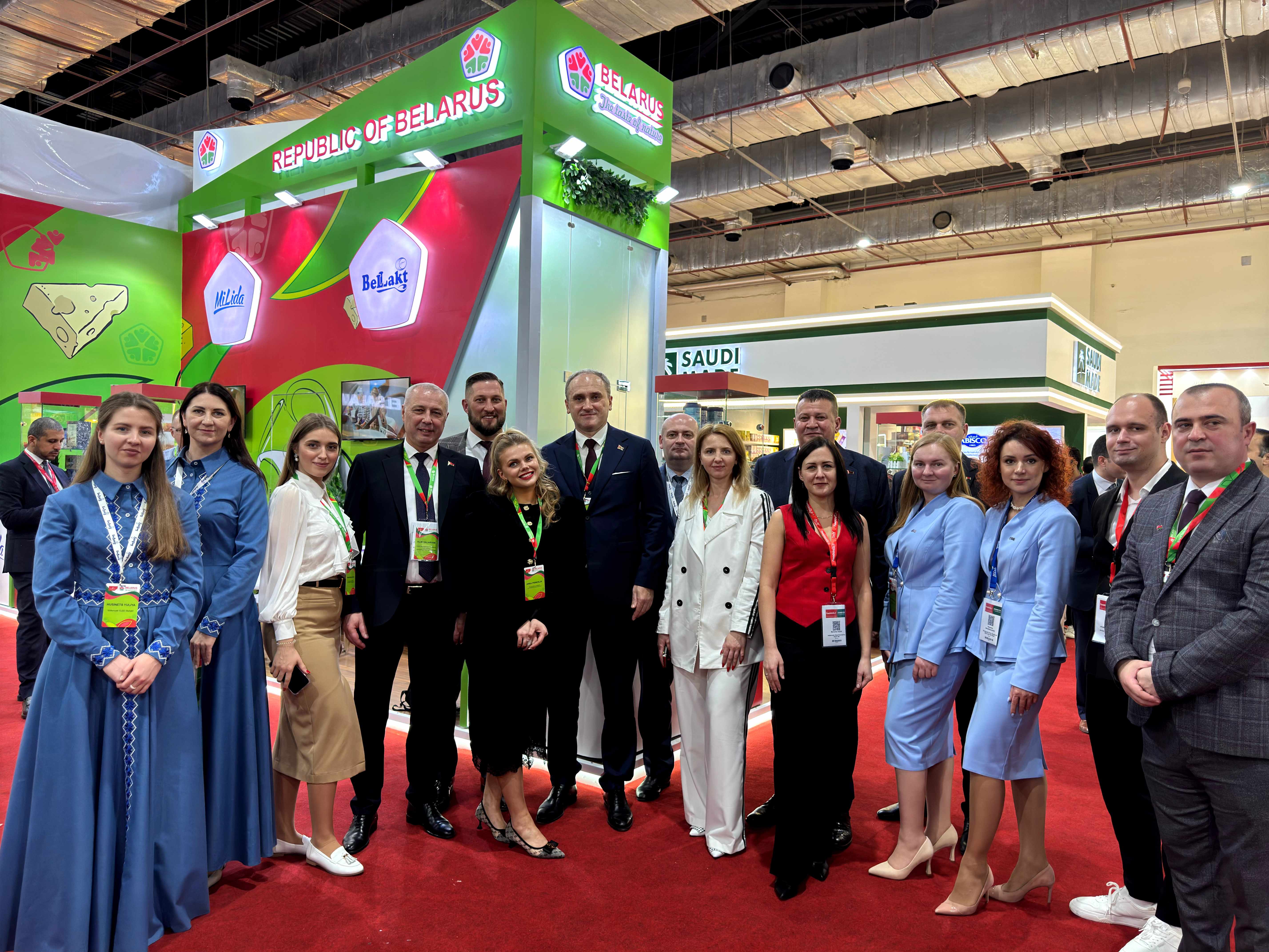 Экспозиция Belarus. The Taste of Nature на международной выставке Food Africa Cairo 2024