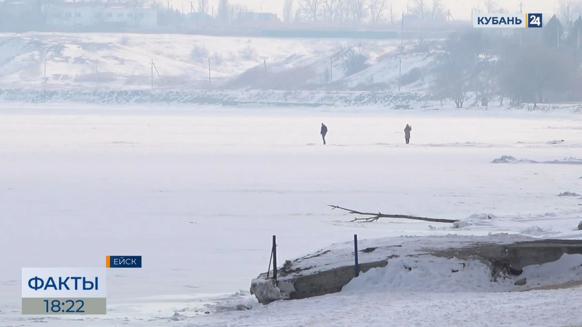 В Кущевском районе 11 сел получили представления за отсутствие знаков на льду
