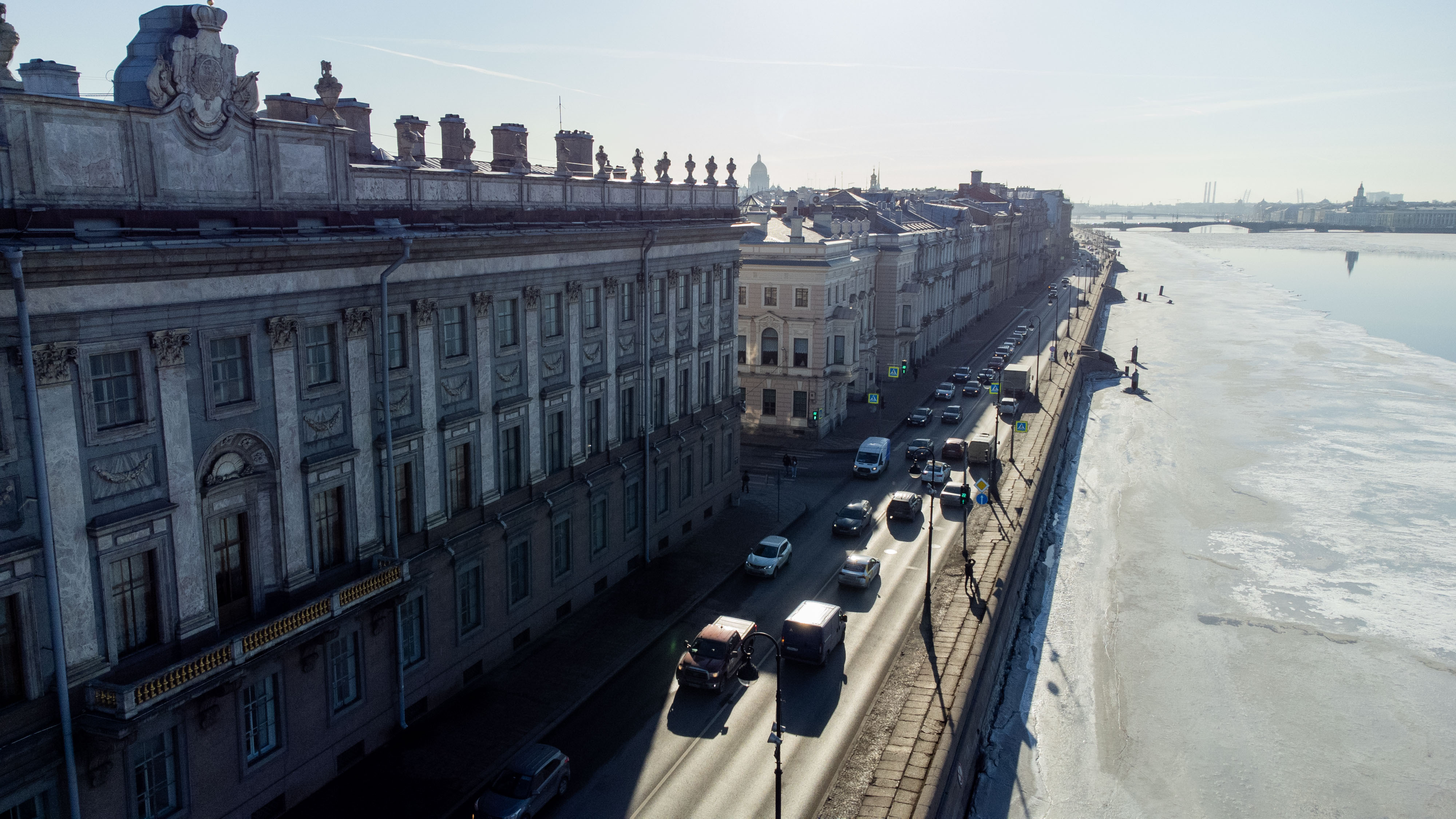 дворцовая набережная в санкт петербурге