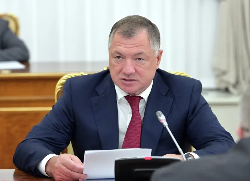 Хуснуллин не видит сложностей в восстановлении Курской области. Фото. © РИА Новости, Александр Астафьев