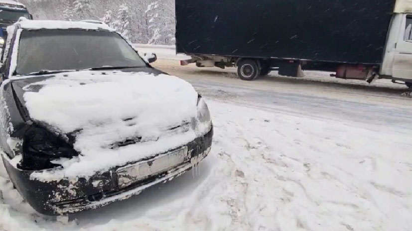 Ограничения движения сегодня были введены на пермской трассе