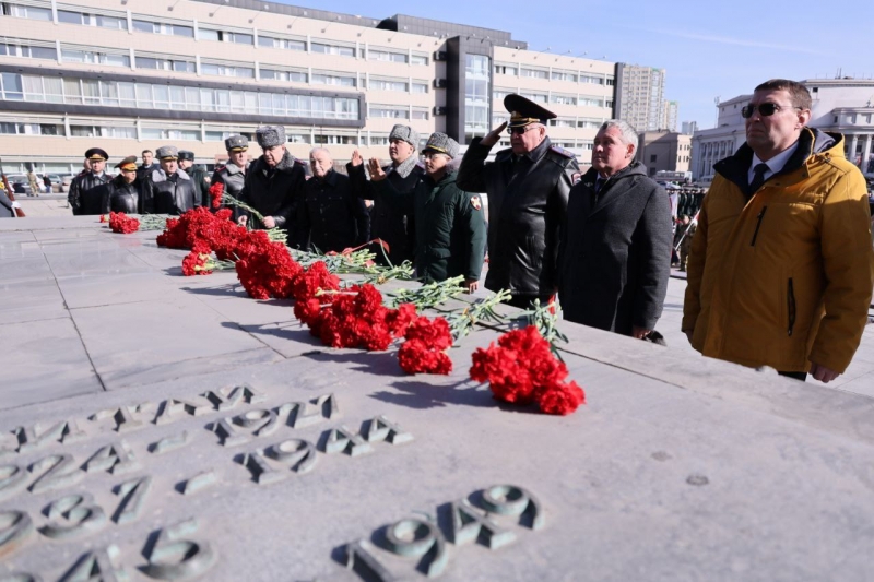 Память погибших воинов почтили у мемориала «Черный тюльпан»