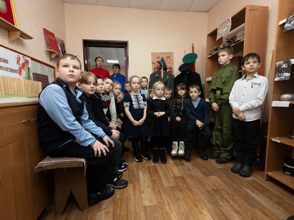 Малотроицкий музей регулярно проводит для школьников мероприятия патриотического направления