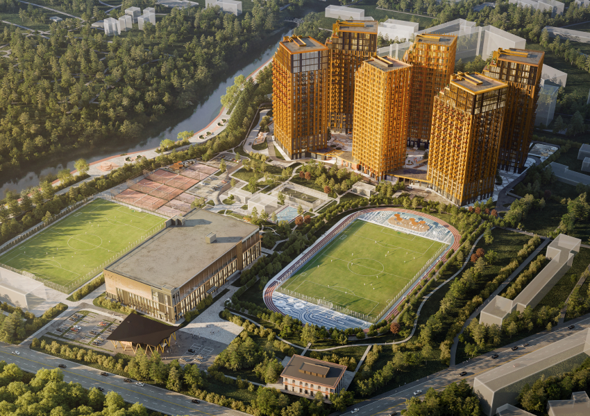 «Группа Родина» представила кластер «СОЮЗ» — первый в столице wellness-квартал