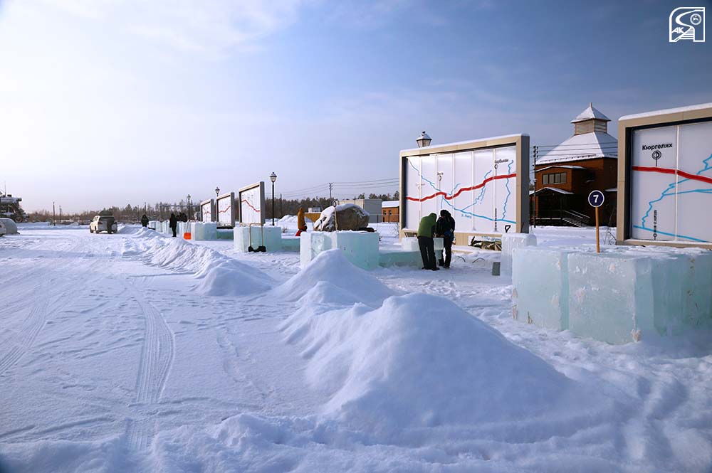 Конкурс ледовых скульптур «Новогодняя фантазия» стартовал на станции Нижний Бестях 