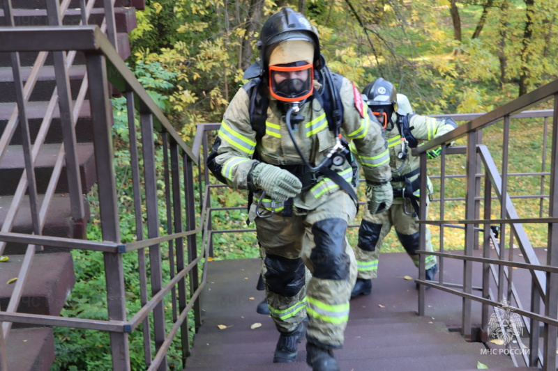 Огнеборцы Адыгеи покоряют высотки