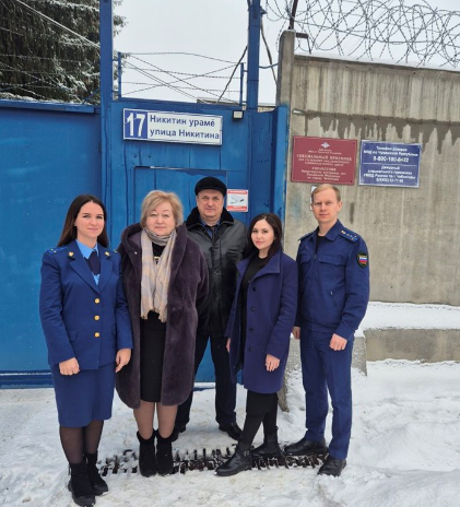 Председатель общественной наблюдательной комиссии Чувашии Ирина Булыгина проверила условия содержания граждан в местах принудительного заключения