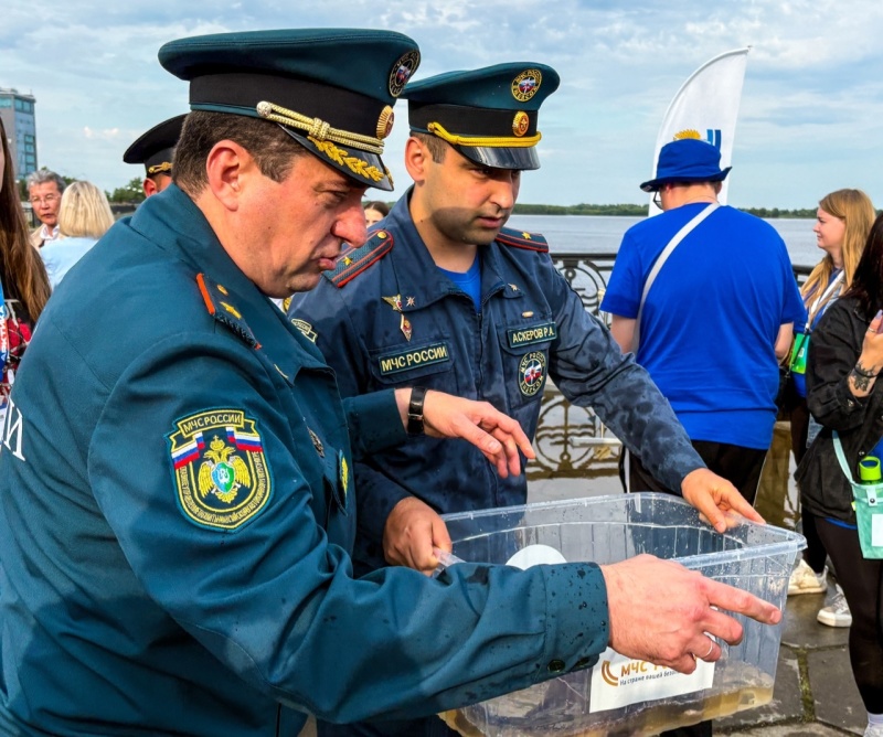 Возрождение Иртыша: Молодежь и МЧС Югры объединились ради сибирского осетра