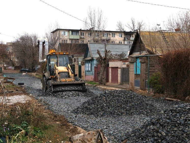 В Астрахани завершается ремонт улицы 2-й Дербентской