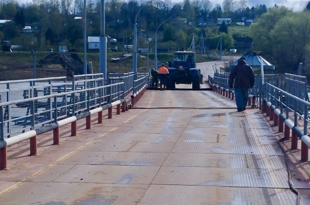 Движение по мосту через Оку открыли в Калужской области
