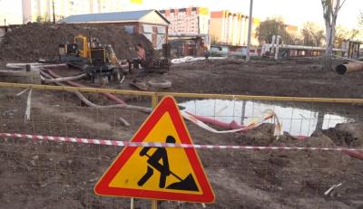 В Энгельсе в два раза увеличивают мощность откачки воды на лопнувшем коллекторе