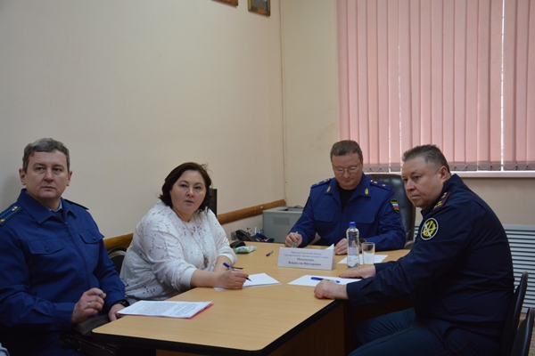 ИК-1 УФСИН России по Курганской области посетили прокурор Зауралья и региональный Уполномоченный по правам человека