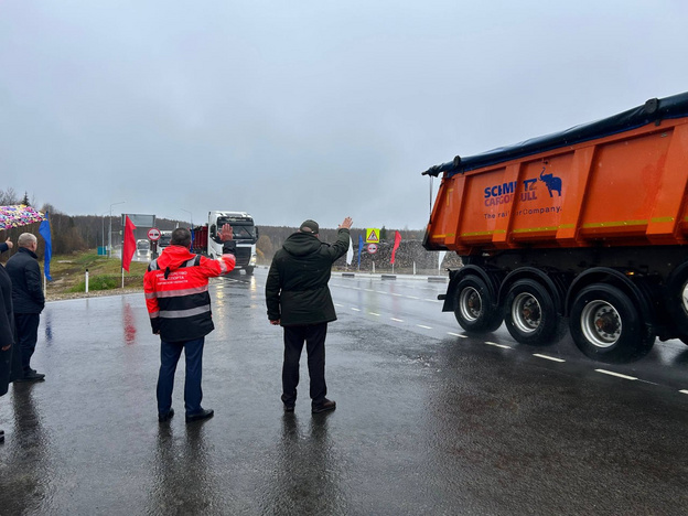 Дорога к Опарино стала асфальтированной