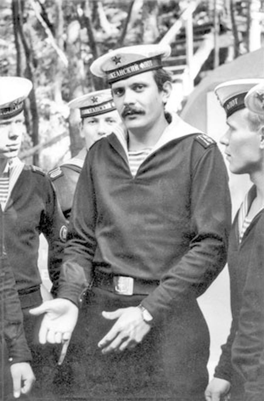 Никита Михалков на Тихоокеанском флоте