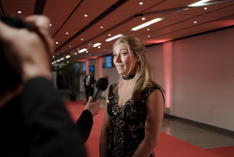 Sportler des Jahres Österreich 2016 red carpet Mikaela Shiffrin 1