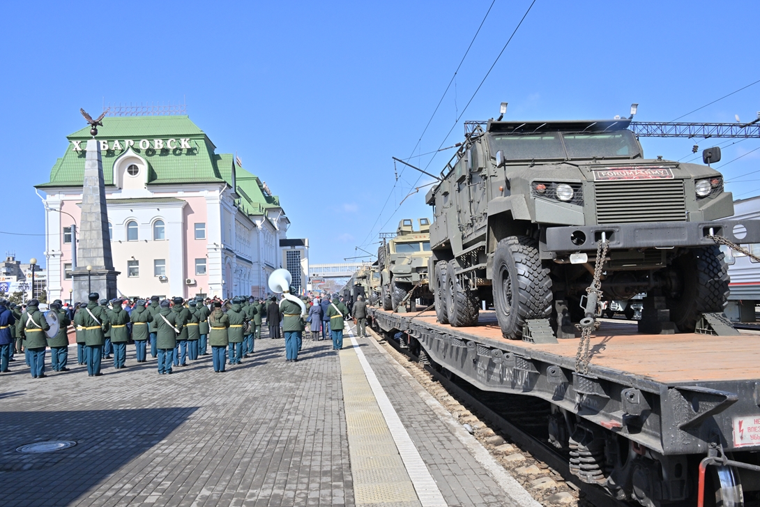 Агитационный поезд «Сила в правде» прибыл в Хабаровск