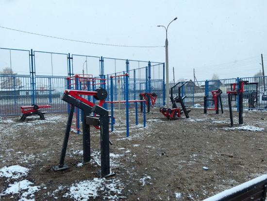 Две спортивные площадки обустроили в Заларинском районе