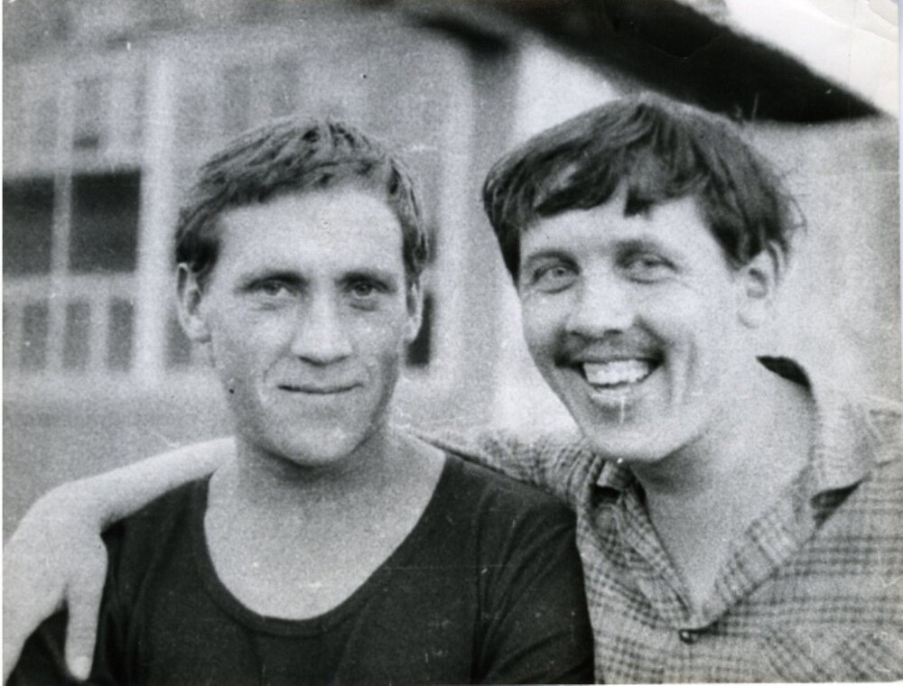 Владимир Высоцкий и Валерий Золотухин, 1968 год