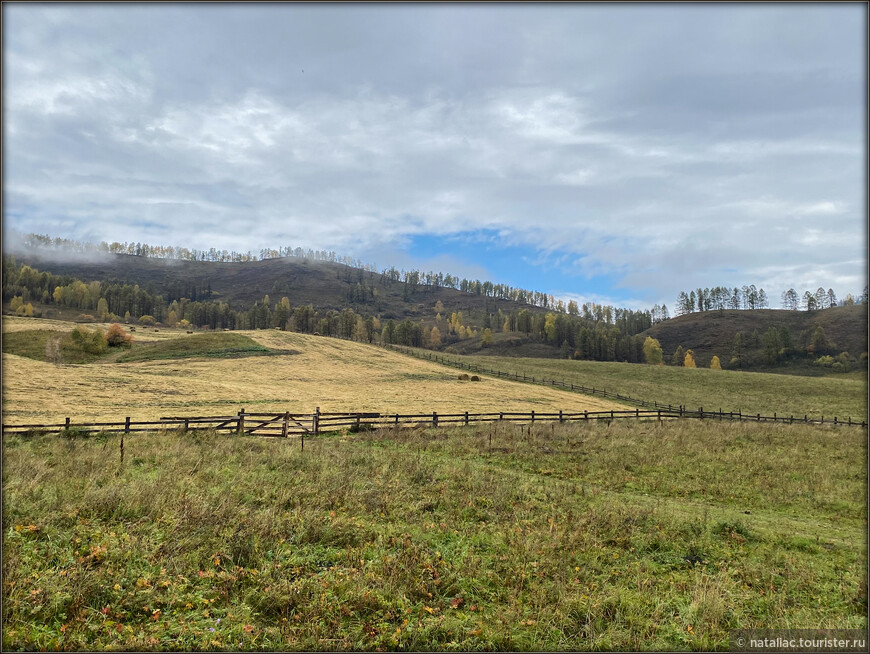 «Осенние краски Уймонской долины». Дорога, база и первые эмоции